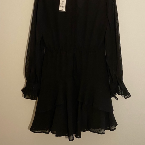 NEW Black Ruffle Dress from Dynamite - Picture 5 of 6